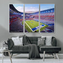 Buffalo Bills Football Team Print Canvas - Buffalo Highmark by MyGreatCanvas | Canvas Wall Art Prints | Photo Prints & Wall Decor