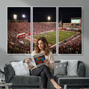 Indiana University Hoosiers Football Team Print Canvas -