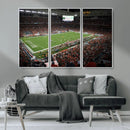 Miami Hurricanes Football Team Print Canvas- Miami Hard Rock