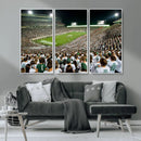 Michigan State Spartans Football Canvas Print - East Lansing