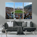Michigan State Spartans Football Team Art Print - East