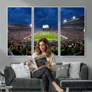 Michigan State Spartans Football Team Print - East Lansing