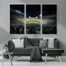 Framed Michigan State Spartans Football Team Print - East