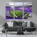 Northwestern University Wildcats Football Team Print - by MyGreatCanvas | Canvas Wall Art Prints | Photo Prints & Wall Decor