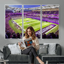 Northwestern University Wildcats Football Team Print -