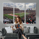 Rutgers Scarlet Knights Football Team Print - SHI Stadium,