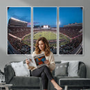 Texas Tech Red Raiders Canvas, Framed Football Team Print -
