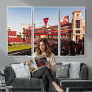 Jones AT&T Stadium Texas Tech Red Raiders Wall Art | Large