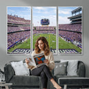 TCU Horned Frogs Football Team Print - Fort Worth Amon G.