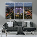 The Louisiana State University Tigers Football Team Print -