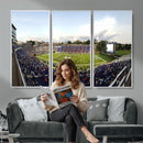 The Duke University Blue Devils Football Team Print - Durham