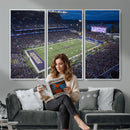 The University of Washington Huskies Football Team Print -