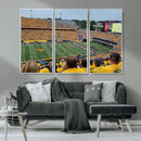 Puskar Stadium Canvas Print Wall Art - Morgantown Print -