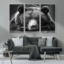 Resting Grizzly 399 Bear Canvas Print | Ready to Hang Wall