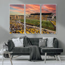 University of Wyoming Cowboys Football Team Print - Laramie by MyGreatCanvas | Canvas Wall Art Prints | Photo Prints & Wall Decor