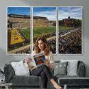 University of Wyoming Cowboys Football Team Print - Laramie