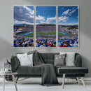 Air Force Falcons Football Team Print - Colorado Springs by MyGreatCanvas | Canvas Wall Art Prints | Photo Prints & Wall Decor