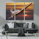 Old War Plane Wall Art Canvas Print by MyGreatCanvas | Canvas Wall Art Prints | Photo Prints & Wall Decor
