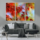 Red Leaves Autumn Forest Wall Art Canvas, Red Leaves Autumn by MyGreatCanvas | Canvas Wall Art Prints | Photo Prints & Wall Decor