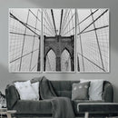 Large Brooklyn Bridge Wall Art Canvas Print