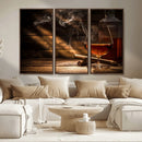 Whiskey and Cigar Wall Art Canvas Print by MyGreatCanvas | Canvas Wall Art Prints | Photo Prints & Wall Decor