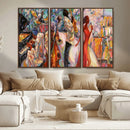Abstract Afro American Jazz Canvas Wall Art | Music-Inspired by MyGreatCanvas | Canvas Wall Art Prints | Photo Prints & Wall Decor