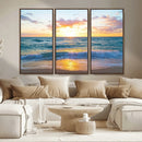Coastal Wall Art - Vintage World Map Canvas Print with