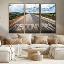 Recovery Road Wall Art Canvas Print