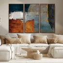 Modern Abstract Canvas Art Canvas Print - Framed and Ready