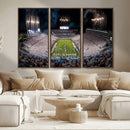 Penn Stadium Football Wall Art Canvas Print, Pennsylvania