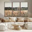 Abstract Wildflower Art Field Landscape Oil Painting Print, by MyGreatCanvas | Canvas Wall Art Prints | Photo Prints & Wall Decor
