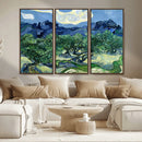 Olive Trees Van Gogh Wall Art Canvas Print