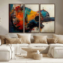 Abstract Guitar Wall Art Canvas | Vibrant Music-Inspired Art by MyGreatCanvas | Canvas Wall Art Prints | Photo Prints & Wall Decor