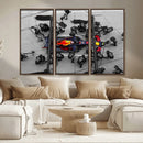 RedBull Formula 1 Canvas Wall Art Print