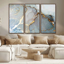 Large Abstract Marble Wall Art Canvas Print for Living Room by MyGreatCanvas | Canvas Wall Art Prints | Photo Prints & Wall Decor