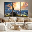 Legend of Zelda Breath of the Wild Game Wall Art Canvas, by MyGreatCanvas | Canvas Wall Art Prints | Photo Prints & Wall Decor
