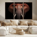 Wild Elephant Wall Art Canvas Print, Africa Savannah Wild by MyGreatCanvas | Canvas Wall Art Prints | Photo Prints & Wall Decor