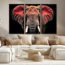Elephant Wall Art Canvas Print