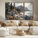 Serene Coastal View of Acadia National Park - Stunning