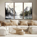Yosemite Valley Wall Art Canvas Print – Framed and Ready to