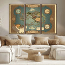 Avatar Wall Art: The Last Airbender Vintage Map - Wall Art