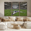 Dallas Cowboys Football Team Print - Arlington AT&T Stadium by MyGreatCanvas | Canvas Wall Art Prints | Photo Prints & Wall Decor