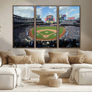 New York Mets Baseball Team Print - Citi Field Stadium Wall
