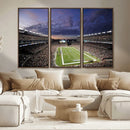 New England Patriots Football Team Print - Foxborough by MyGreatCanvas | Canvas Wall Art Prints | Photo Prints & Wall Decor