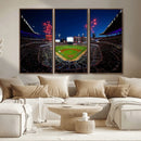 Truist Park Atlanta Braves Baseball Stadium Wall Art Print |