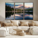 Bear Lake Reflection at Rocky Mountain National Park Wall