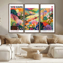 Framed Yayoi Kusama 1986 Wall Art Print – Japanese Wall Art