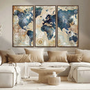 World Map Canvas Print – Framed Wall Art for Couples, by MyGreatCanvas | Canvas Wall Art Prints | Photo Prints & Wall Decor