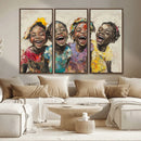 Shai Yossef style Joyful Childhood Canvas Wall Art - by MyGreatCanvas | Canvas Wall Art Prints | Photo Prints & Wall Decor