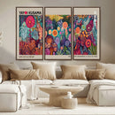 Yayoi Kusama Wall Art Canvas Print, Abstract Art, Large